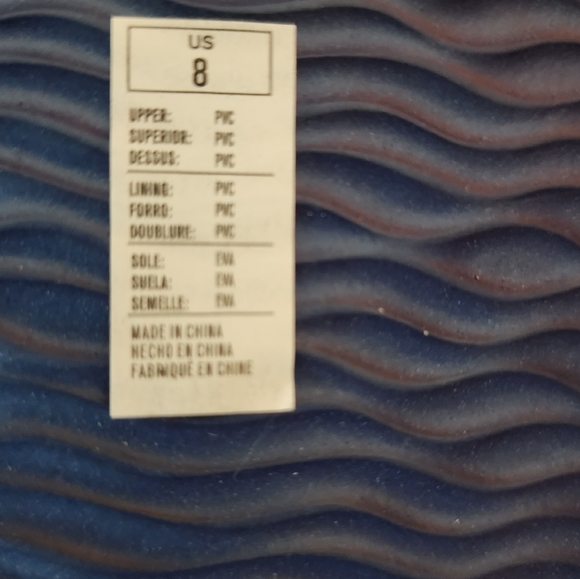 New Blue Men's Hurley Sandals - Picture 5 of 5